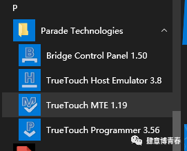 Parade/Cypress Touch Chip Programming Test Instructions