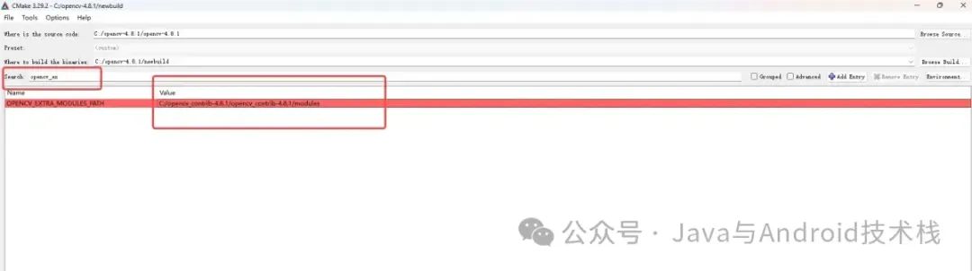 Compiling OpenCV 4.8.1 with CMake and Visual Studio 2022 on Windows