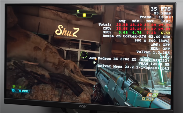 Using RX 6750XT with Raspberry Pi 5 for 4K Gaming