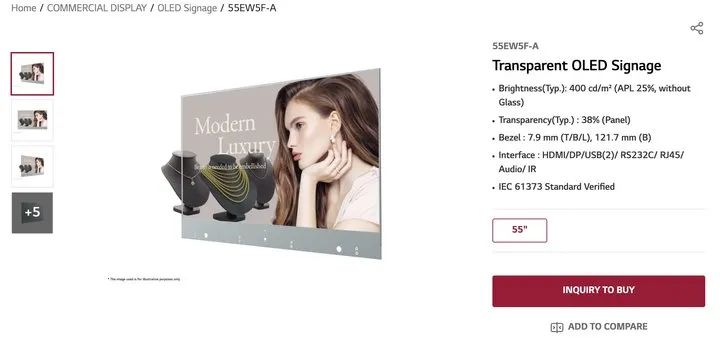 Understanding OLED Transparent Display Technology