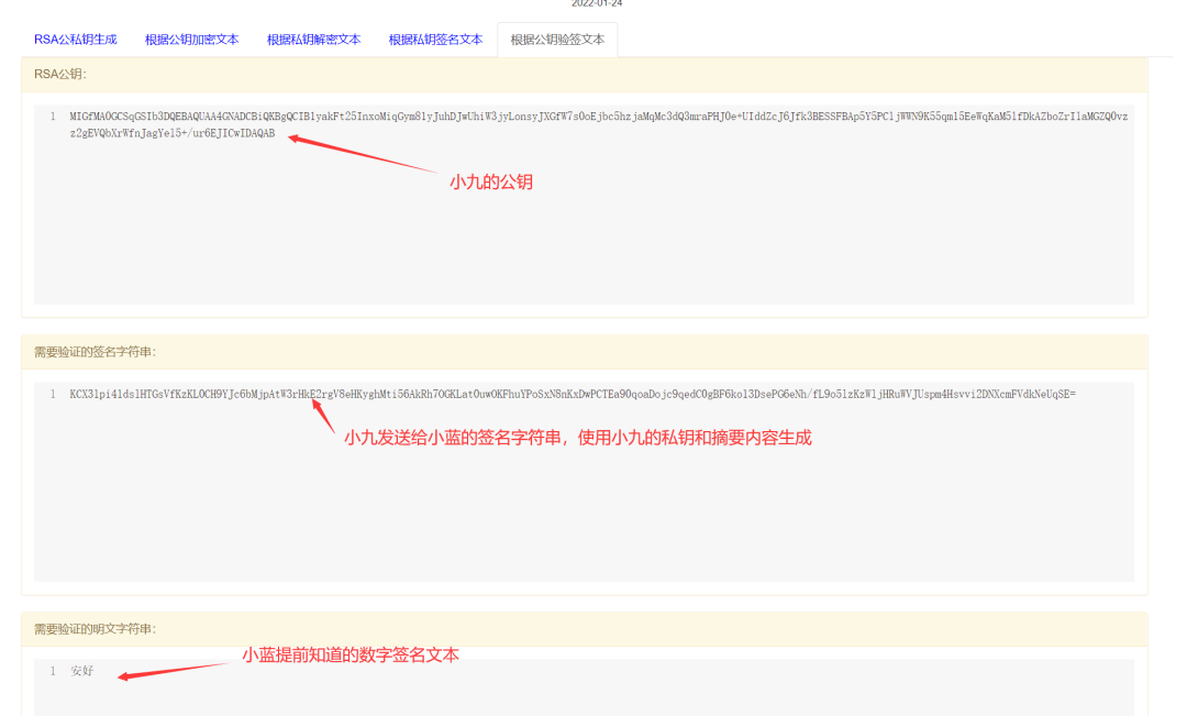 Step-by-Step Analysis of RSA Public Key, Private Key, and Digital Signature Encryption Process