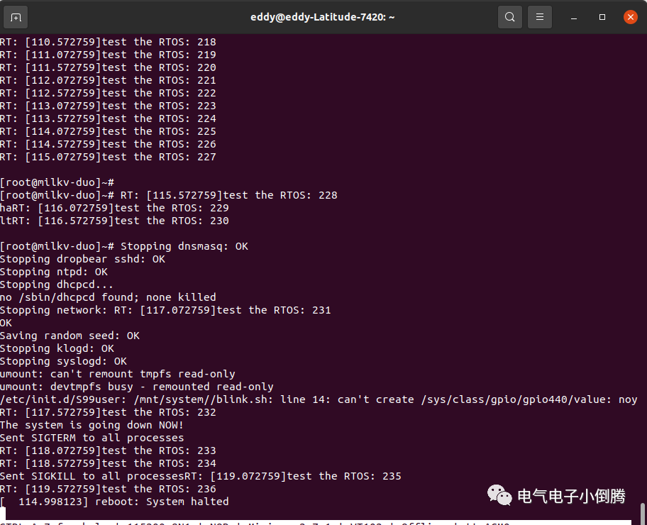 Simple Attempt to Run FreeRTOS on Milk-V Duo's Core