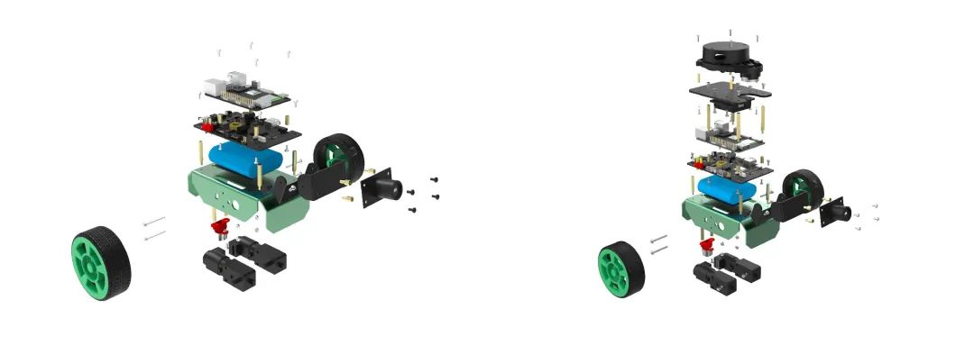OriginBot Smart Robot Open Source Kit | 1. Hardware Assembly
