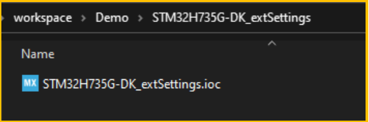 Using STM32CubeMX to Generate Configuration Code Structure