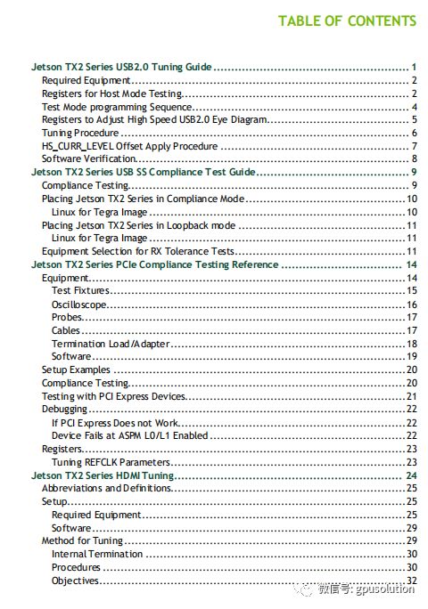 NVIDIA Jetson TX2 Series Interface Optimization and Compliance Testing Guide