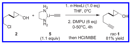 Multikilogram-Scale Synthesis of a Chiral Cyclopropanol