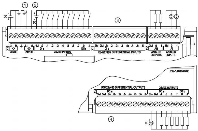 Siemens S7-1200 PLC Wiring Diagrams - Very Useful!