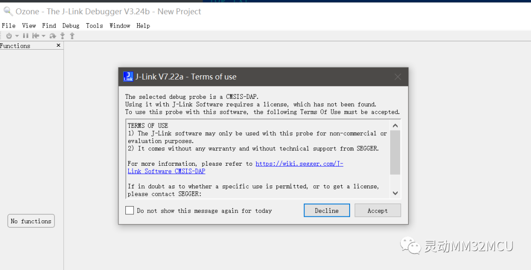 Download Executable Files to MM32F5 Microcontroller