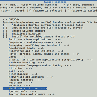 Cross Compilation Techniques for Embedded Systems Based on Buildroot