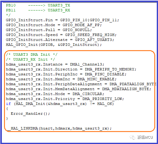 Initial Configuration Sequence of STM32CubeMx and DMA Transfer Issues