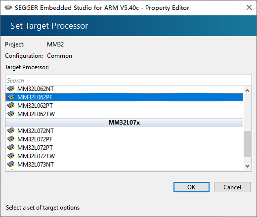 Getting Started with Embedded Studio for MM32F013x