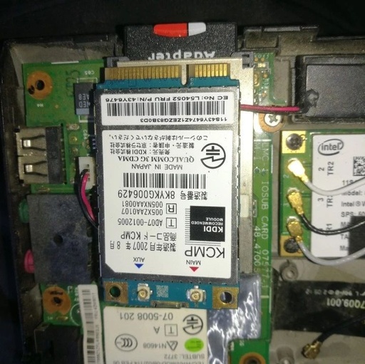 Installing Bluetooth Module and Wireless Card for THINKPAD X200