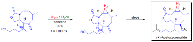 Simmons-Smith Cyclopropanation Reaction