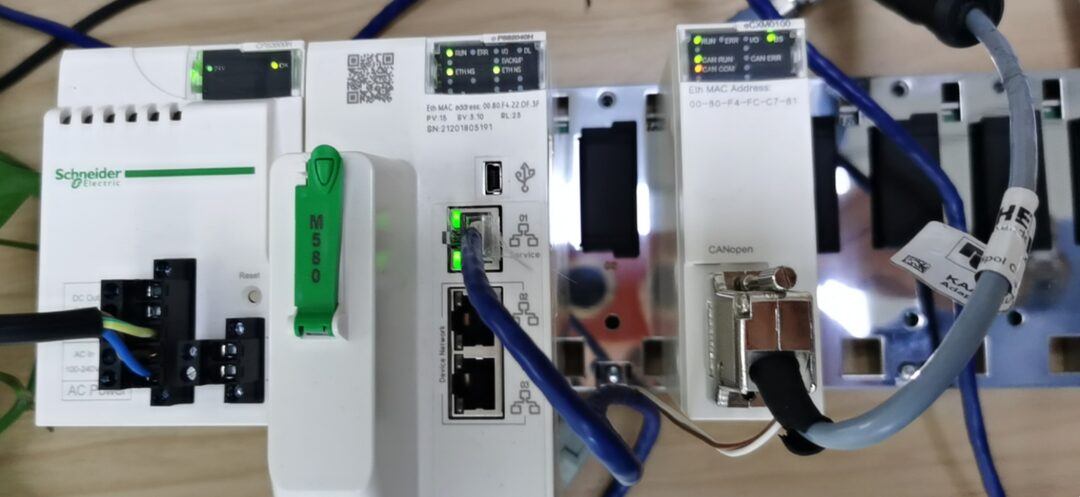 Configuring Schneider M580 Communication with WDGA CANopen Encoder