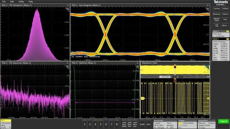 Explore the Unique Analysis Features of the MSO6B Oscilloscope