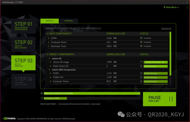 Installing Jetpack for NVIDIA Jetson Orin Series