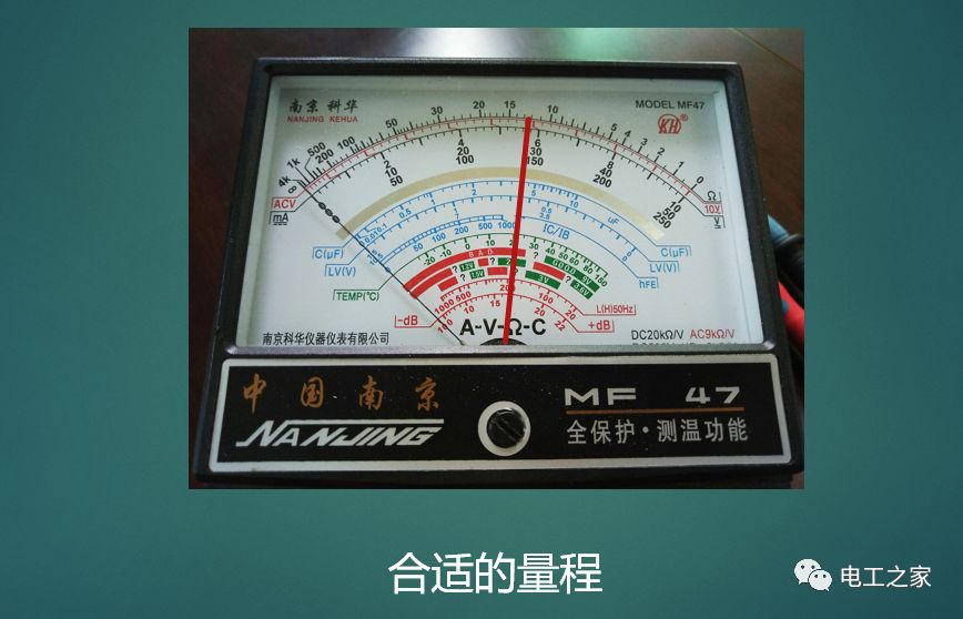 Using a Pointer Multimeter