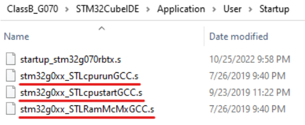 Application Notes | Creating ClassB Project Based on STM32CubeIDE