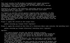 Unpacking Malware: Weak Encryption Algorithms