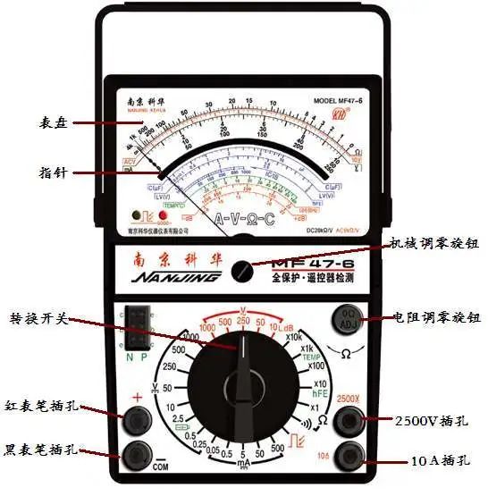 How to Use a Pointer Multimeter for AC and DC Voltage Measurement