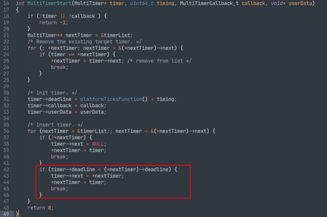 MultiTimer: An Extensible Software Timer