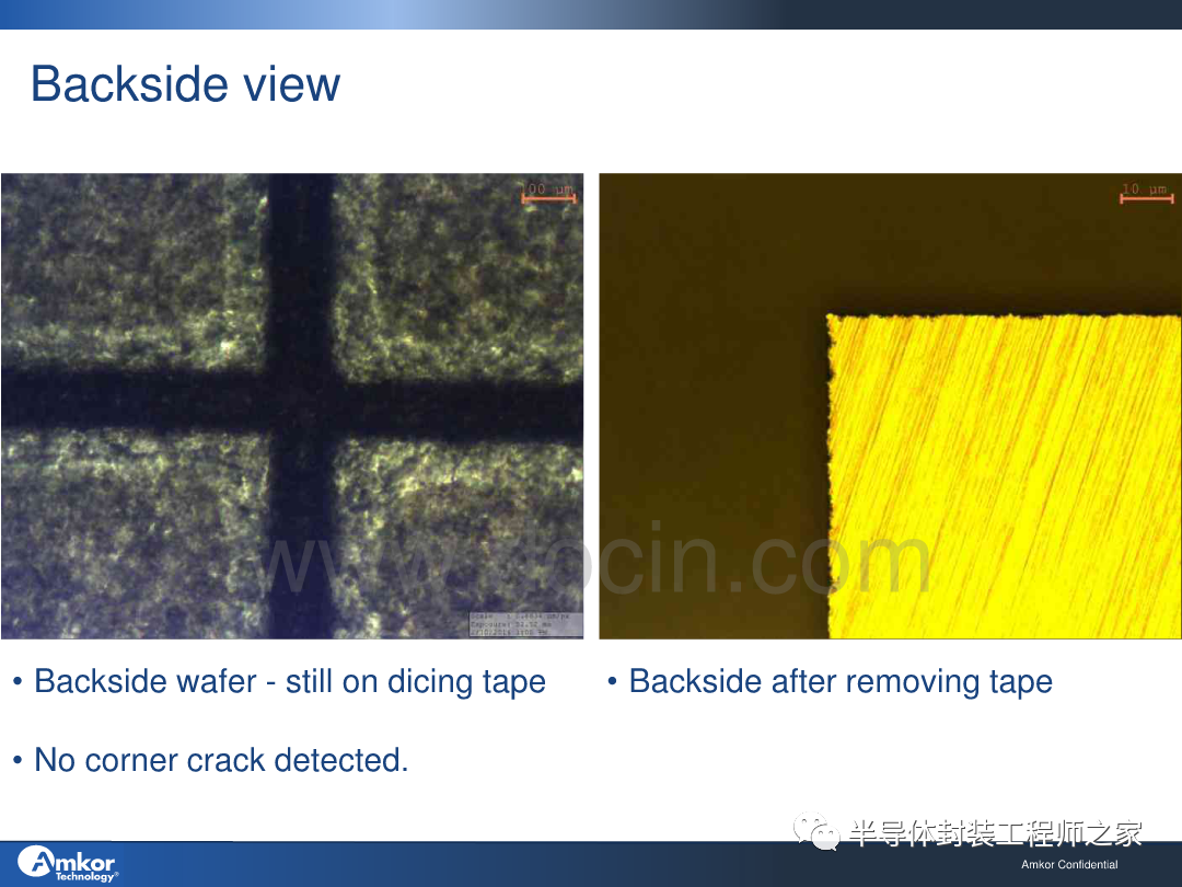 Multi Beam Laser Dicing Technology for Chip Free WLCSP
