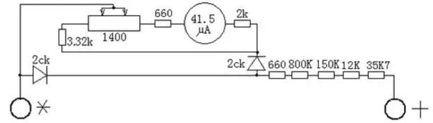 Description of 500-Type Multimeter Circuit Diagram (Part One)