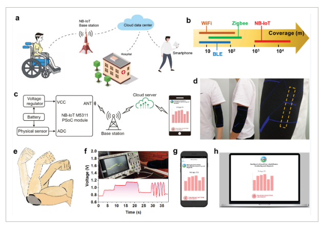 5G NB-IoT System Integrated with High-Performance Fiber Sensor