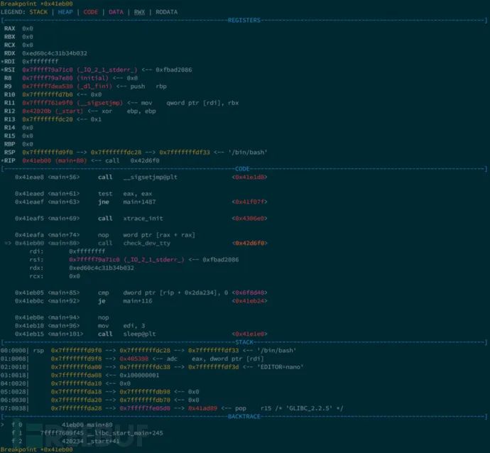 Pwndbg: A GDB Plugin Designed for Vulnerability Analysis