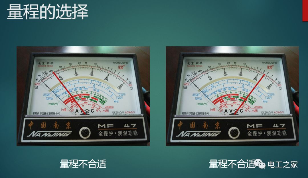 Using a Pointer Multimeter