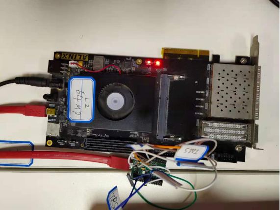 RISC-V Processor and FPGA Reusing JTAG