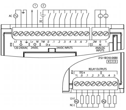 Siemens S7-1200 PLC Wiring Diagrams - Very Useful!