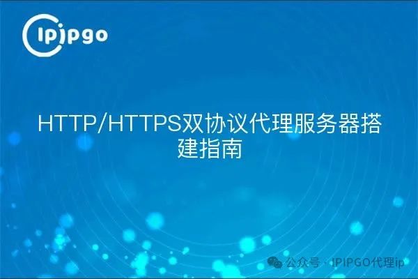 Guide to Setting Up a Dual Protocol Proxy Server (HTTP/HTTPS)