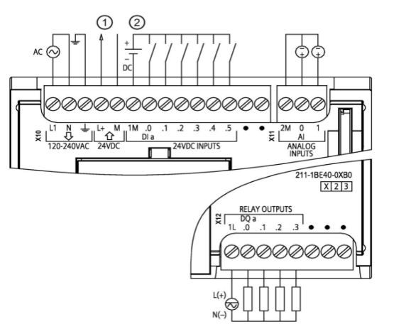 Siemens S7-1200 PLC Wiring Diagrams - Very Useful!