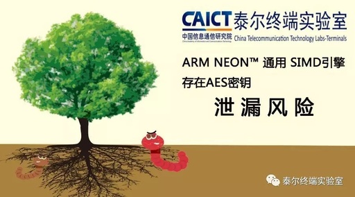 ARM NEON™ General SIMD Engine Has AES Key Leakage Risk