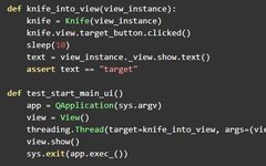 PyQt UI Unit Testing Framework Ideas