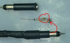 Coupling Capacitor and Resistor at Oscilloscope Probe Front End