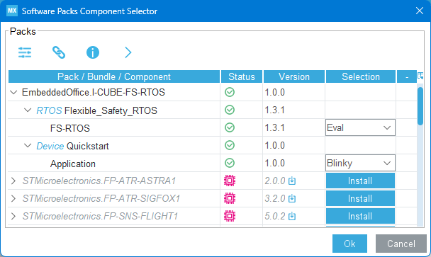 Integrating Flexible Safety RTOS in STM32CubeMX