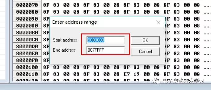 Jlink Tips for Reading STM32 Internal Programs