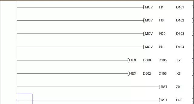 Example | Mitsubishi PLC Controls Inverter via RS485