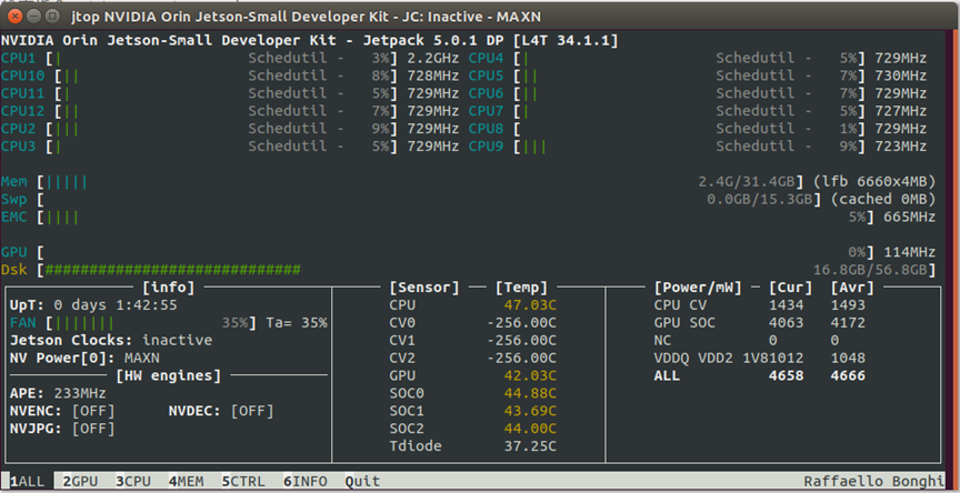 Installing Development Environment for NVIDIA Jetson Orin