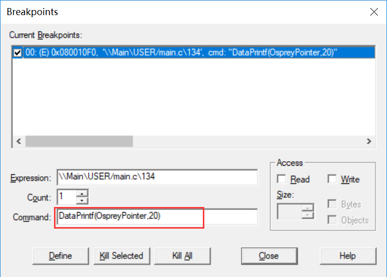 Summary of KEIL Debugging Experience