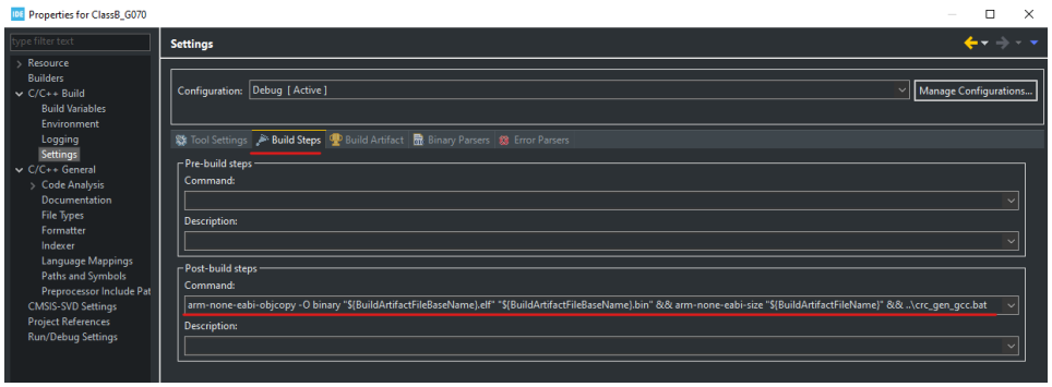 Application Notes | Creating ClassB Project Based on STM32CubeIDE