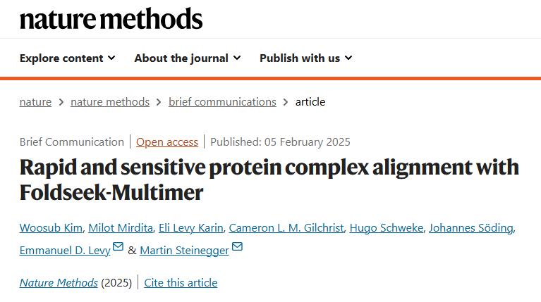 A New Tool for Protein Complex Research: Foldseek-Multimer