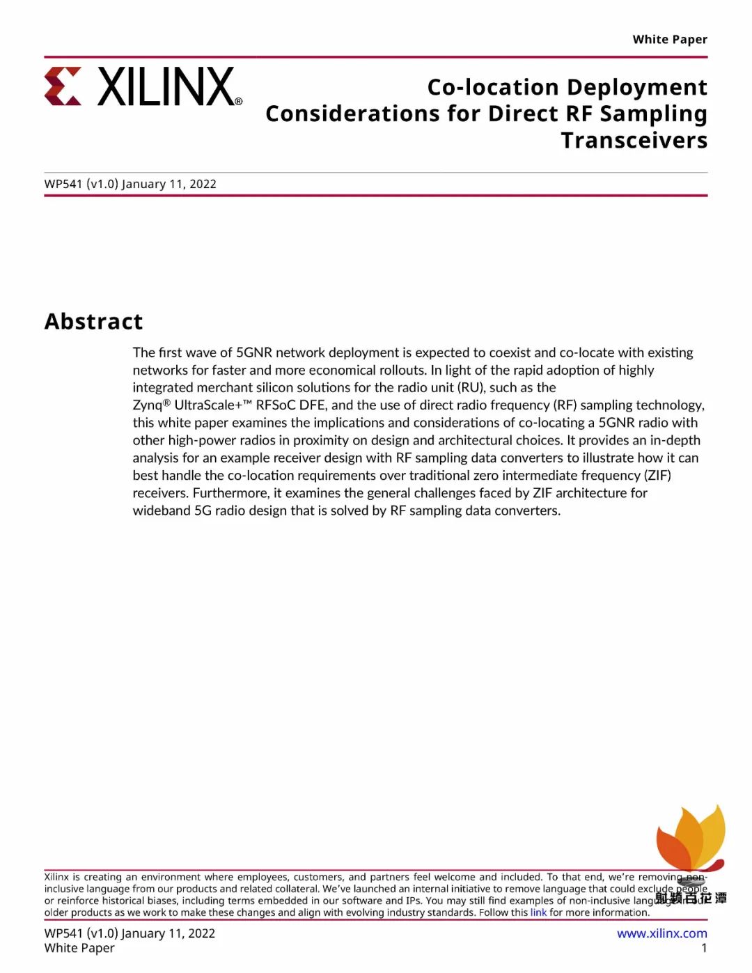 Xilinx Releases: Considerations for Deploying Transceiver Systems at the Same Location