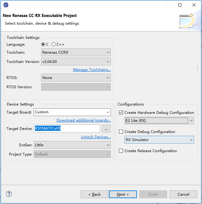 Renesas IDE e² Studio User Guide: Project Generation, Debugging & Simulation (1) RX Series MCU