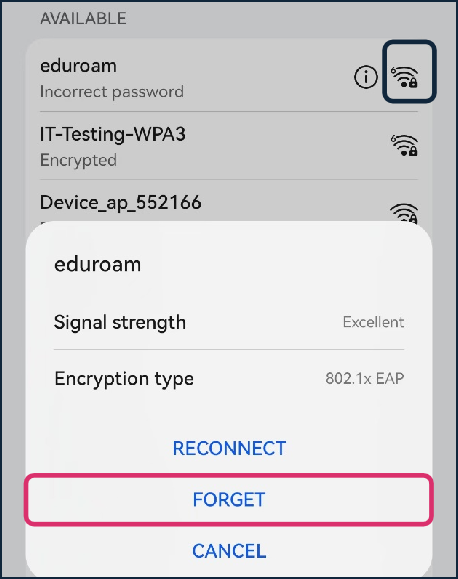 Guide to Connecting to Wi-Fi (eduroam) on Android and Windows