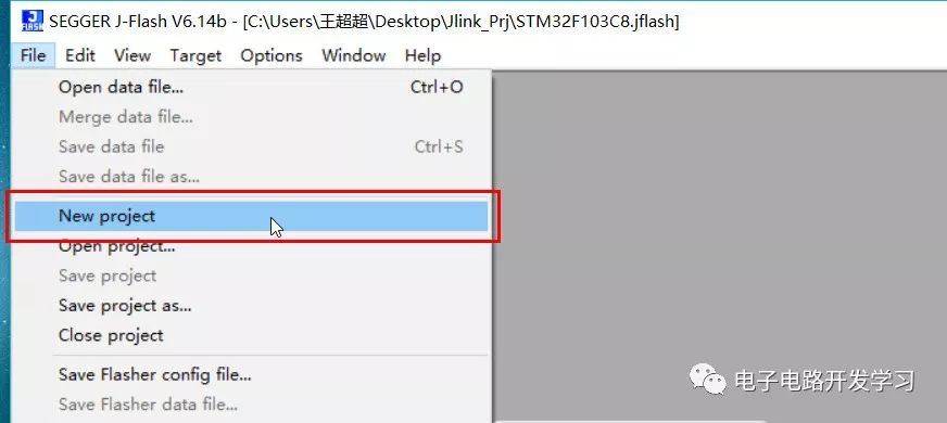 Jlink Tips for Reading STM32 Internal Programs