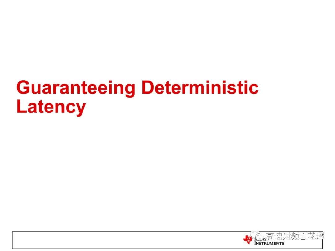 ADC/DAC High-Speed Interface 204B Deterministic Latency Insights