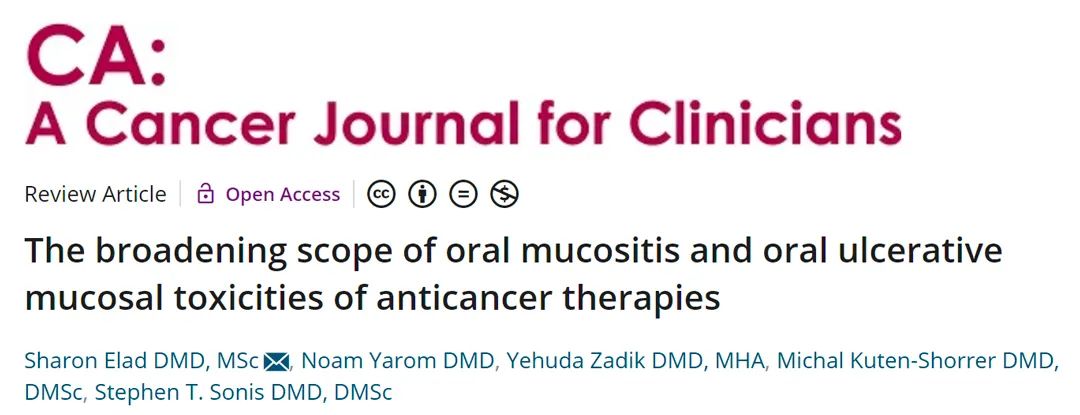 Introduction to Oral Mucositis: Epidemiology and Pathogenesis